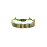 ROW GREEN BRACELET