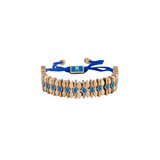 FLAT BLUE BRACELET
